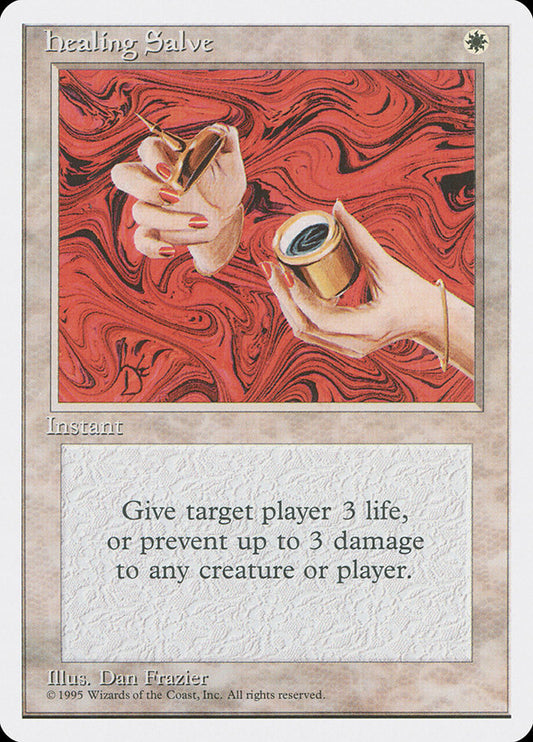 MTG Card Title: Healing Salve 4ED/28
