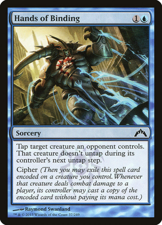 MTG Card Title: Hands of Binding GTC/37