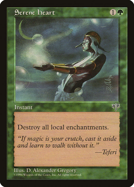 MTG Card Title: Serene Heart MIR/242