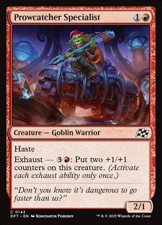 MTG Card Title: Prowcatcher Specialist DFT/142