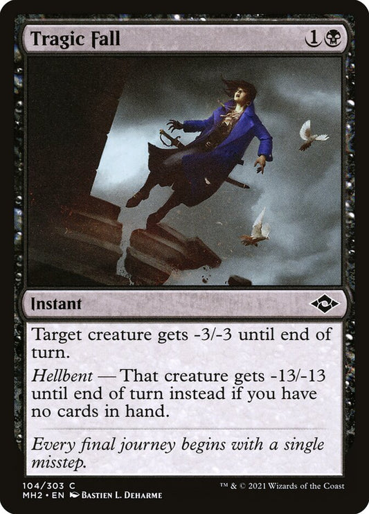 MTG Card Title: Tragic Fall MH2/104