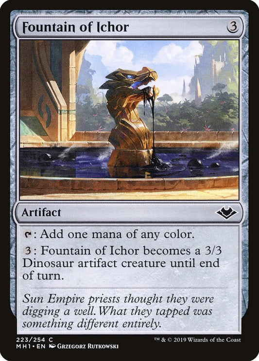 MTG Card Title: Fountain of Ichor MH1/223
