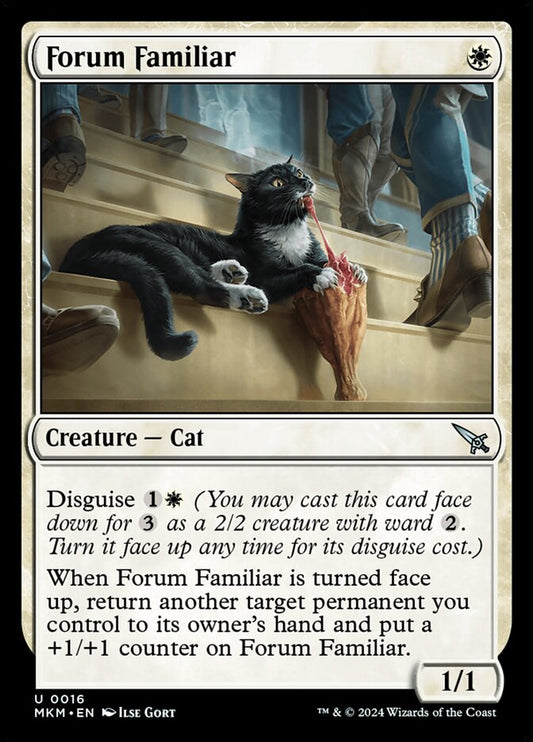 MTG Card Title: Forum Familiar MKM/16