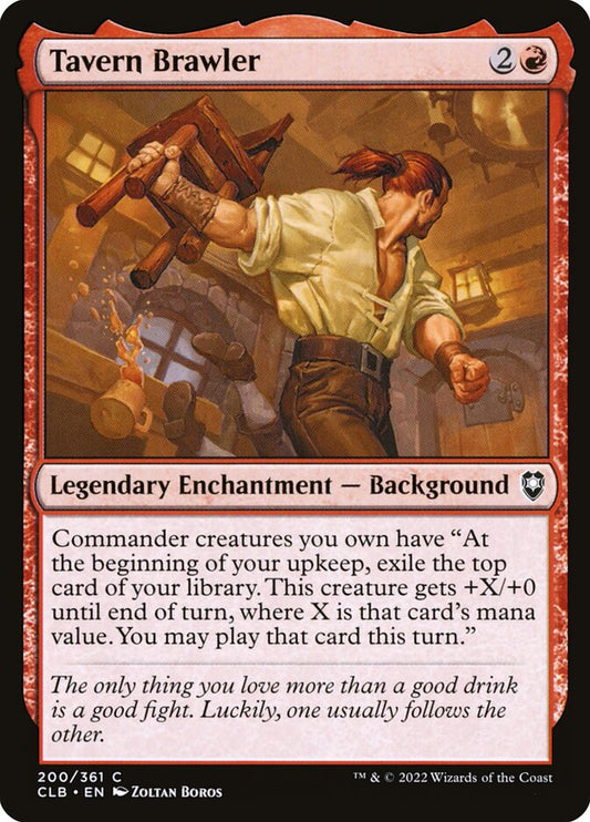 MTG Card Title: Tavern Brawler CLB/200