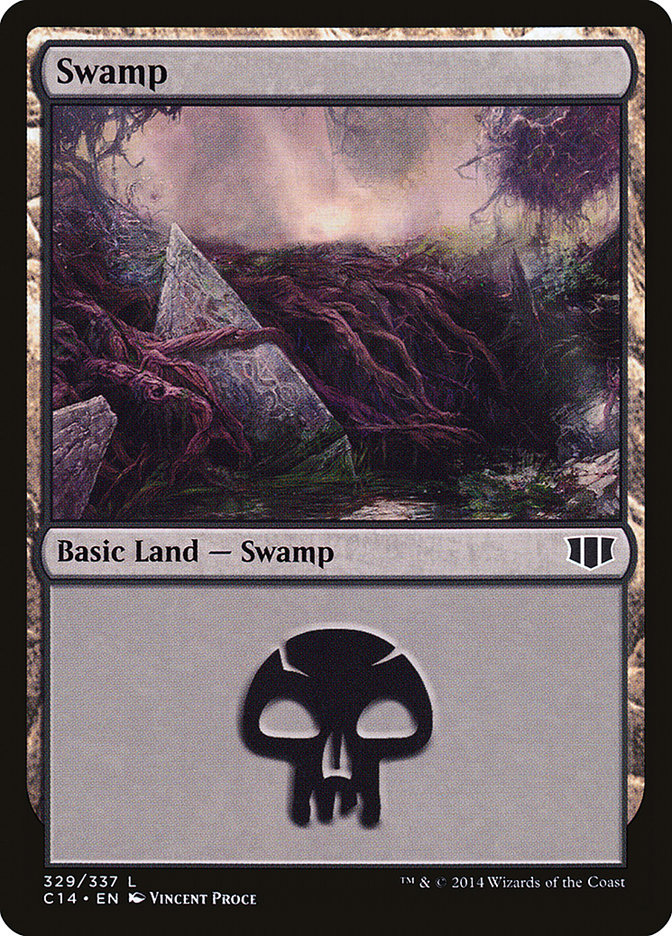 MTG Card Title: Swamp C14/329