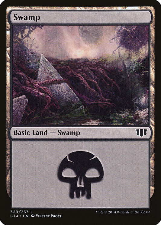 MTG Card Title: Swamp C14/329