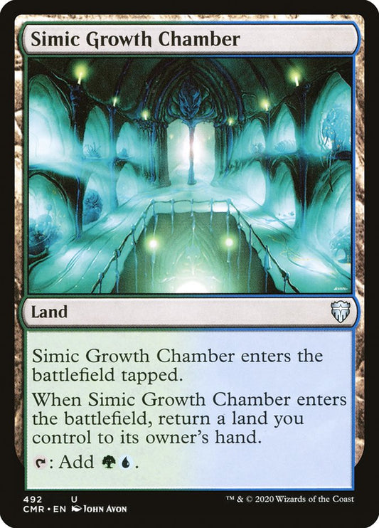 MTG Card Title: Simic Growth Chamber CMR/492