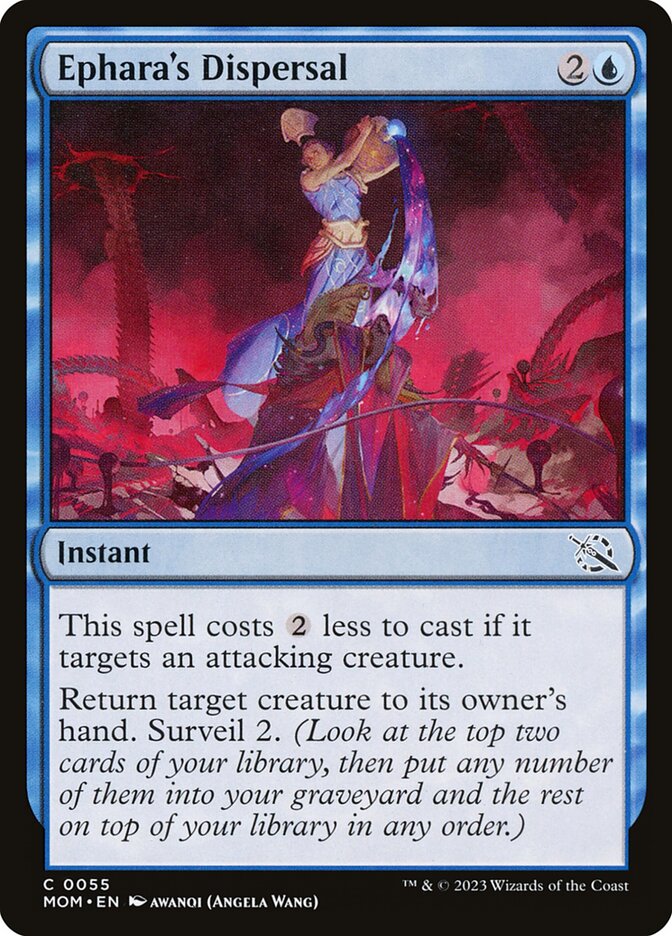 MTG Card Title: Ephara's Dispersal MOM/55