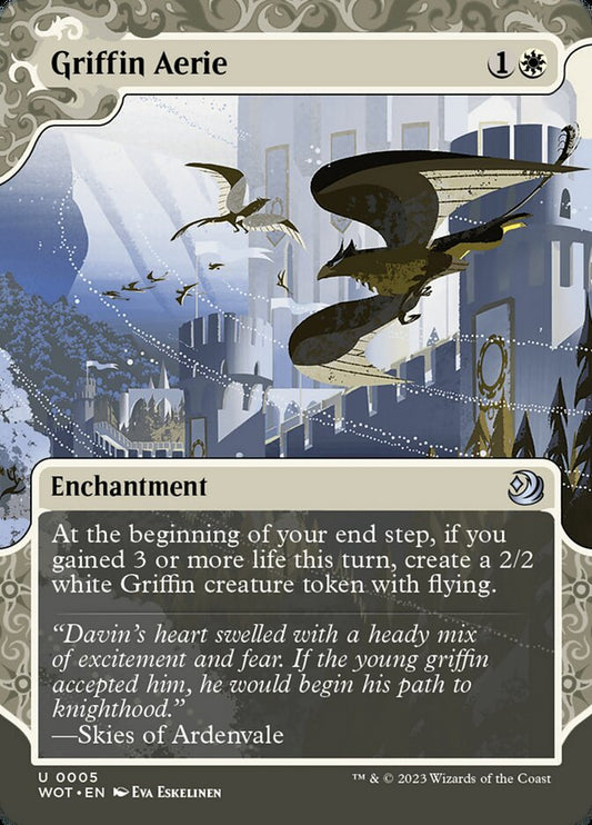 MTG Card Title: Griffin Aerie WOT/5