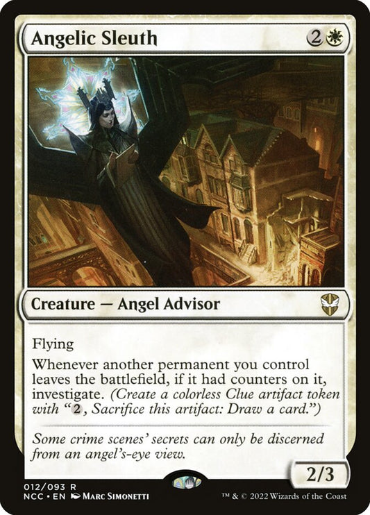 MTG Card Title: Angelic Sleuth NCC/12