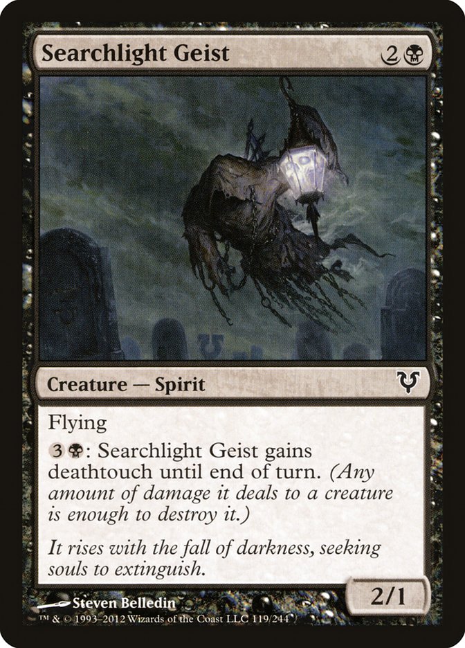MTG Card Title: Searchlight Geist AVR/119