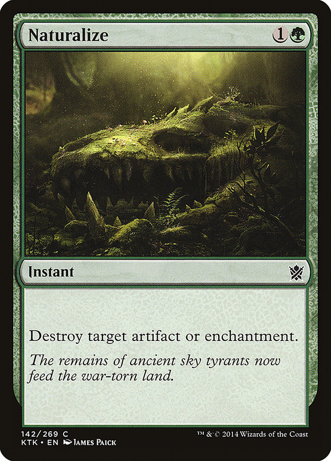 MTG Card Title: Naturalize KTK/142