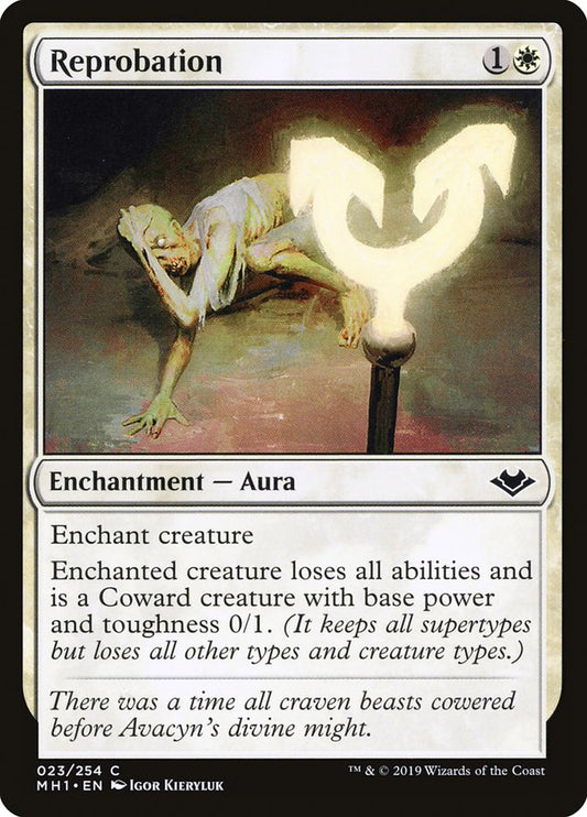 MTG Card Title: Reprobation MH1/23