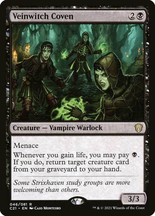 MTG Card Title: Veinwitch Coven C21/46