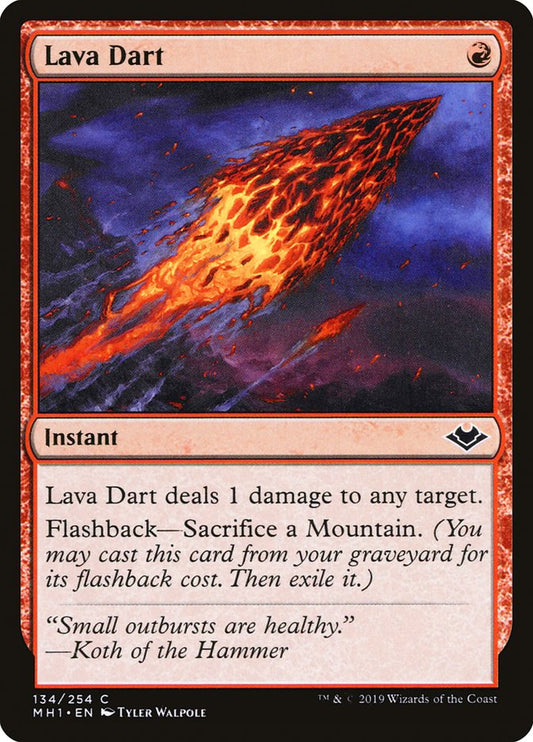 MTG Card Title: Lava Dart MH1/134