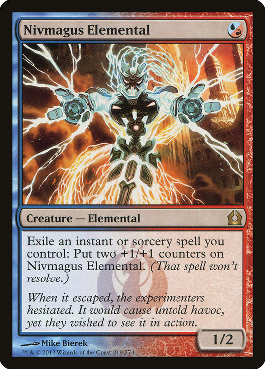 MTG Card Title: Nivmagus Elemental RTR/219
