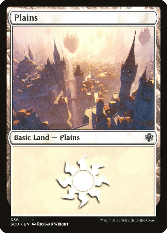 MTG Card Title: Plains SCD/336