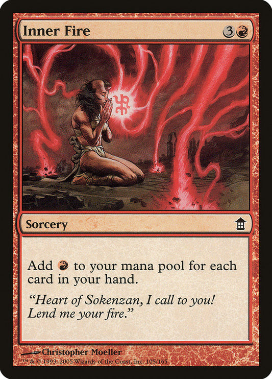 MTG Card Title: Inner Fire SOK/105
