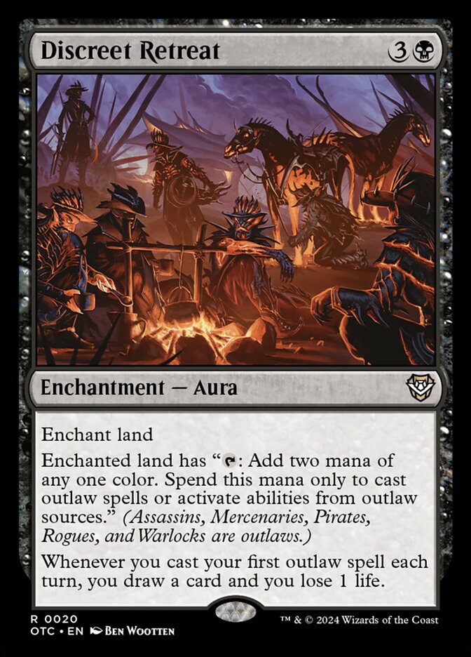 MTG Card Title: Discreet Retreat OTC/20