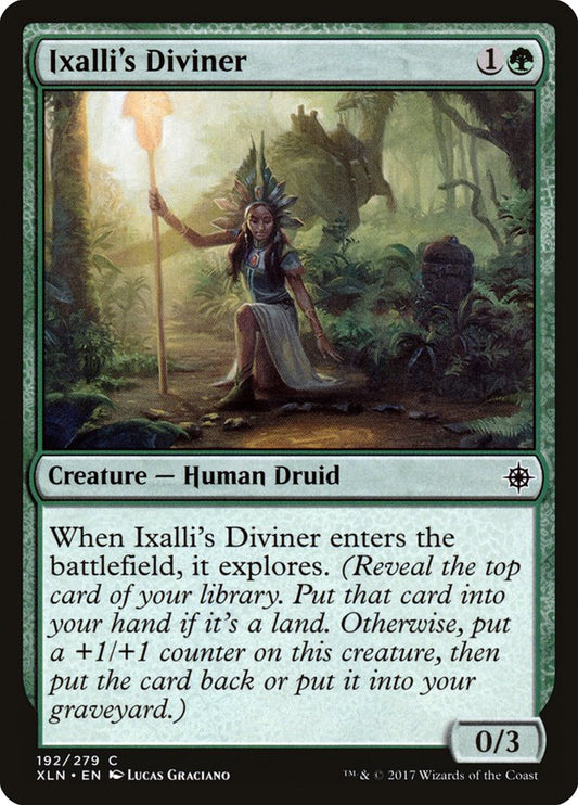 MTG Card Title: Ixalli's Diviner XLN/192