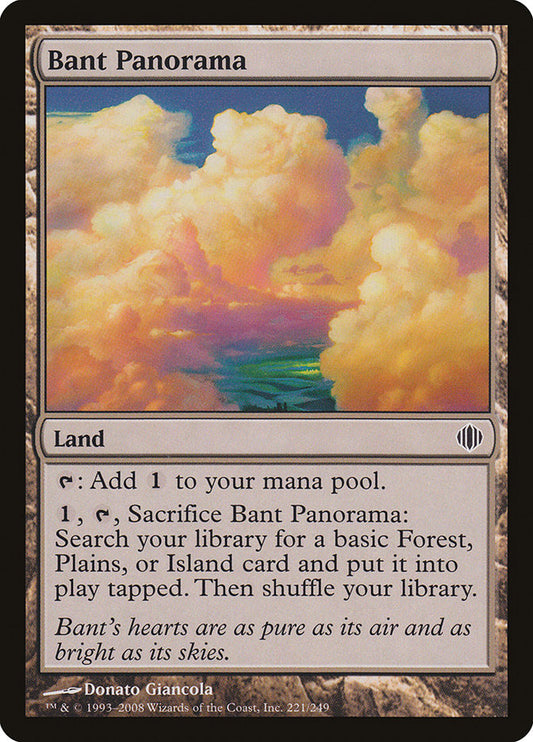 MTG Card Title: Bant Panorama ALA/221