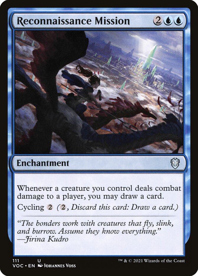 MTG Card Title: Reconnaissance Mission VOC/111
