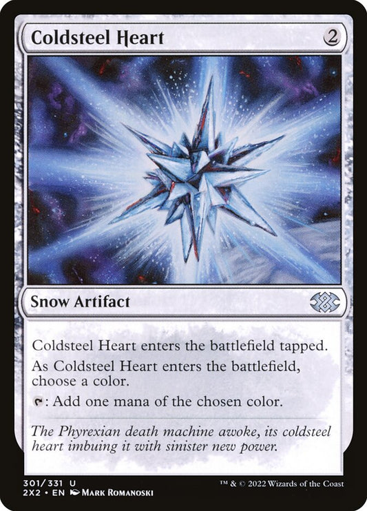 MTG Card Title: Coldsteel Heart 2X2/301