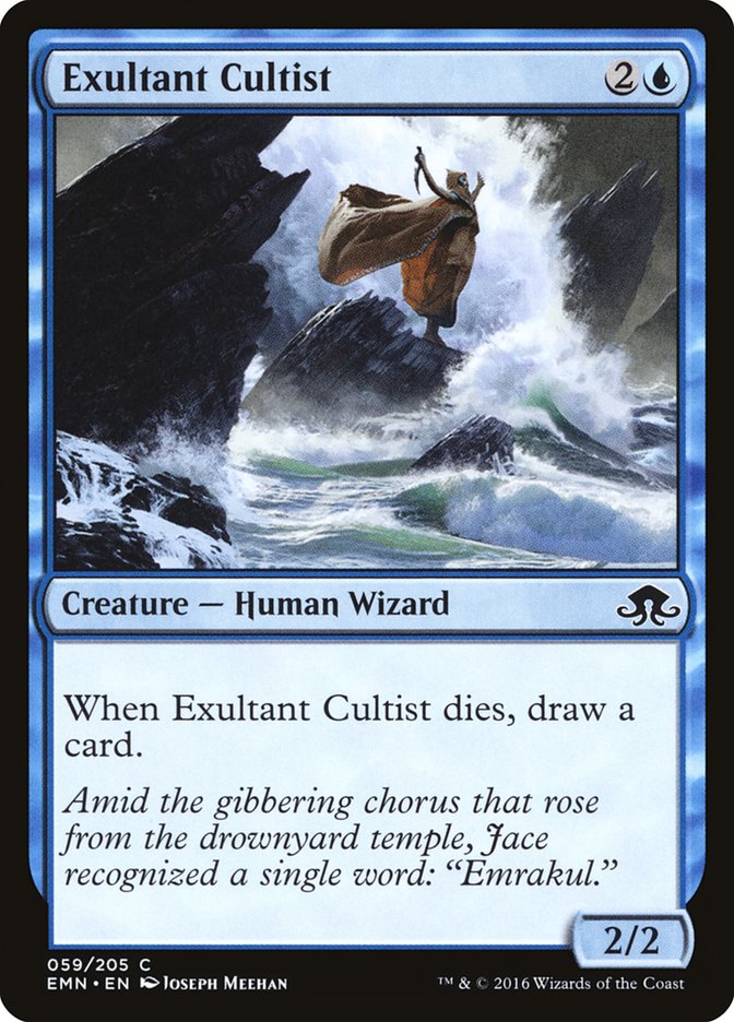 MTG Card Title: Exultant Cultist EMN/59