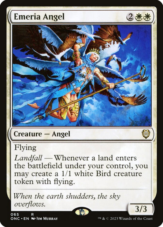 MTG Card Title: Emeria Angel ONC/65