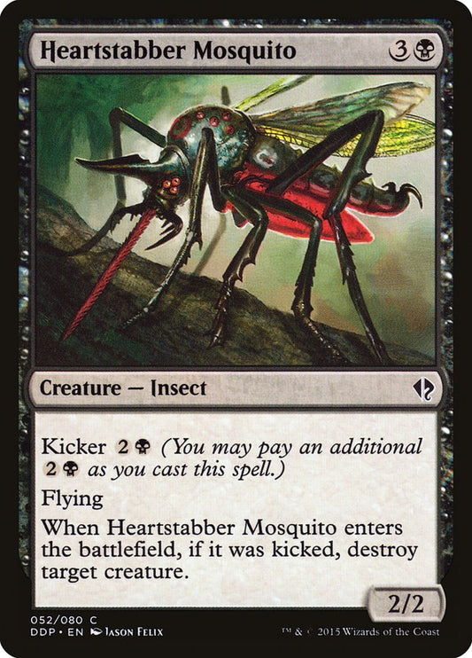 MTG Card Title: Heartstabber Mosquito DDP/52