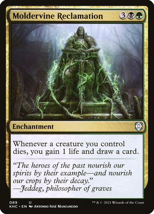 MTG Card Title: Moldervine Reclamation KHC/89