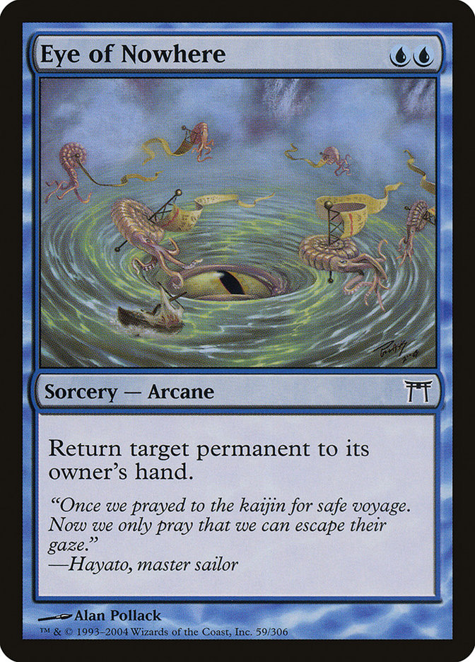MTG Card Title: Eye of Nowhere CHK/59