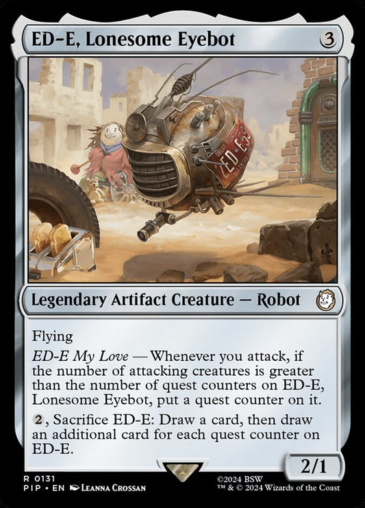 MTG Card Title: ED-E, Lonesome Eyebot PIP/131