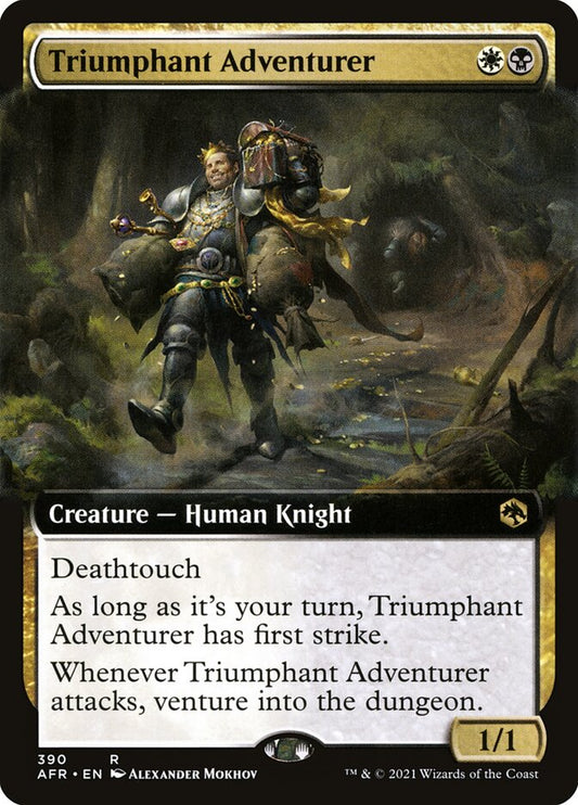 MTG Card Title: Triumphant Adventurer AFR/390
