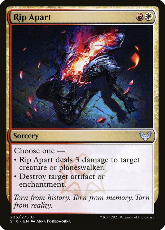 MTG Card Title: Rip Apart STX/225