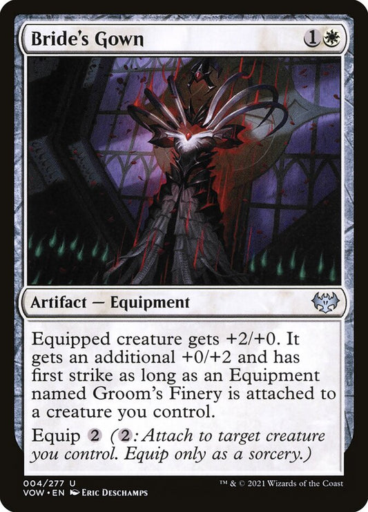 MTG Card Title: Bride's Gown VOW/4