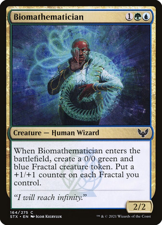 MTG Card Title: Biomathematician STX/164