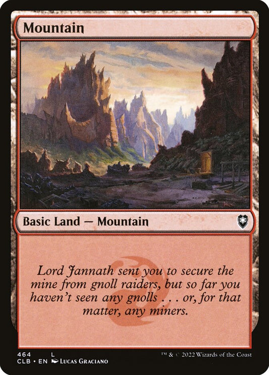 MTG Card Title: Mountain CLB/464