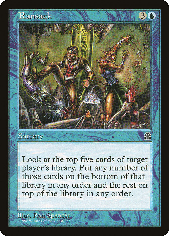 MTG Card Title: Ransack STH/39