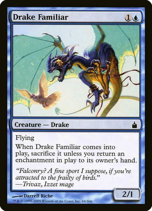 MTG Card Title: Drake Familiar RAV/44
