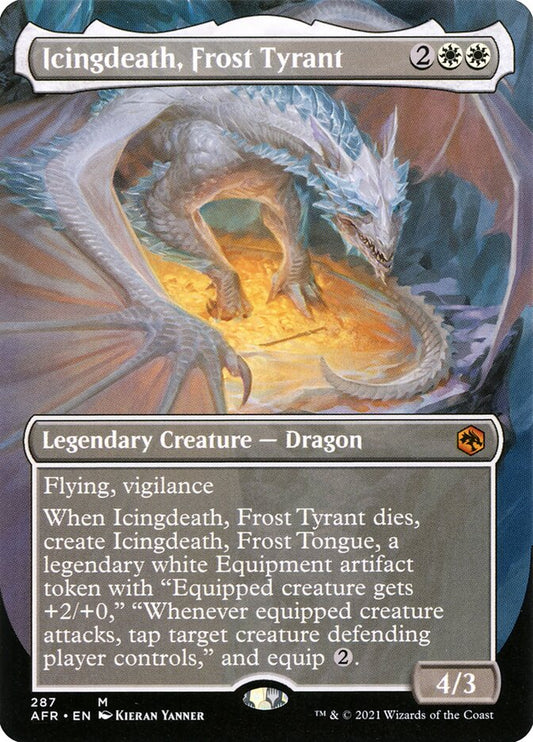 MTG Card Title: Icingdeath, Frost Tyrant AFR/287