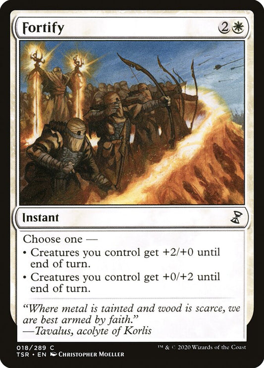 MTG Card Title: Fortify TSR/18
