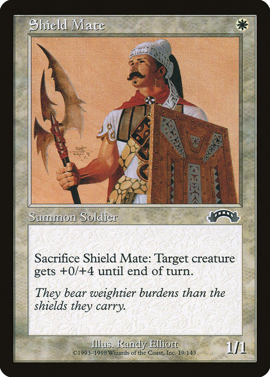 MTG Card Title: Shield Mate EXO/19