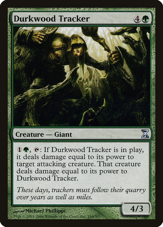 MTG Card Title: Durkwood Tracker TSP/194