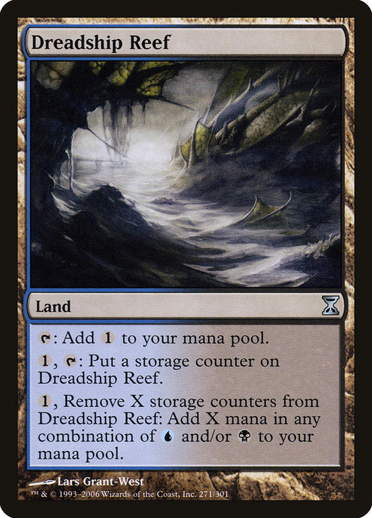 MTG Card Title: Dreadship Reef TSP/271