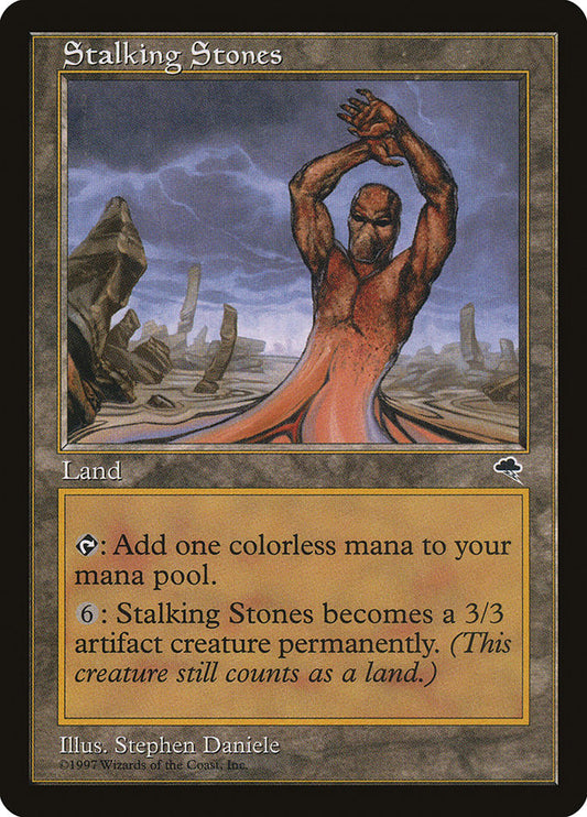 MTG Card Title: Stalking Stones TMP/327