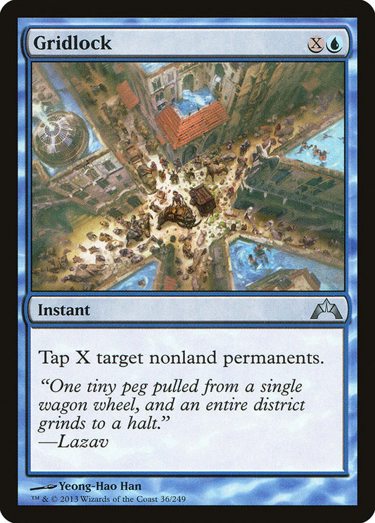 MTG Card Title: Gridlock GTC/36