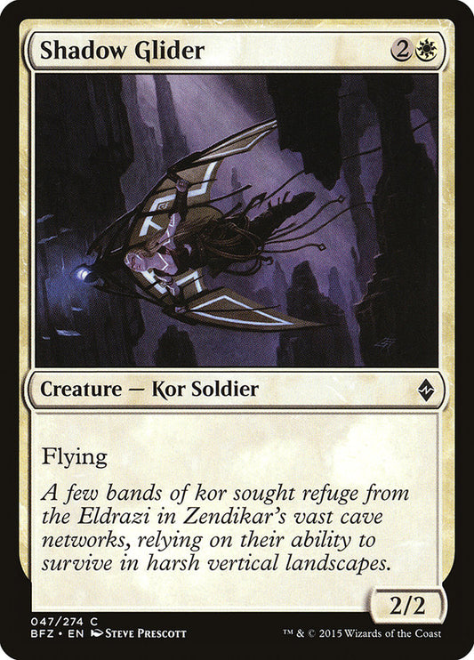 MTG Card Title: Shadow Glider BFZ/47