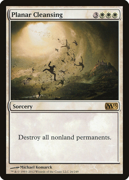 MTG Card Title: Planar Cleansing M13/26