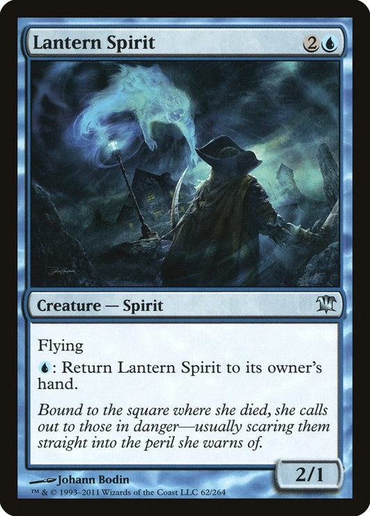 MTG Card Title: Lantern Spirit ISD/62